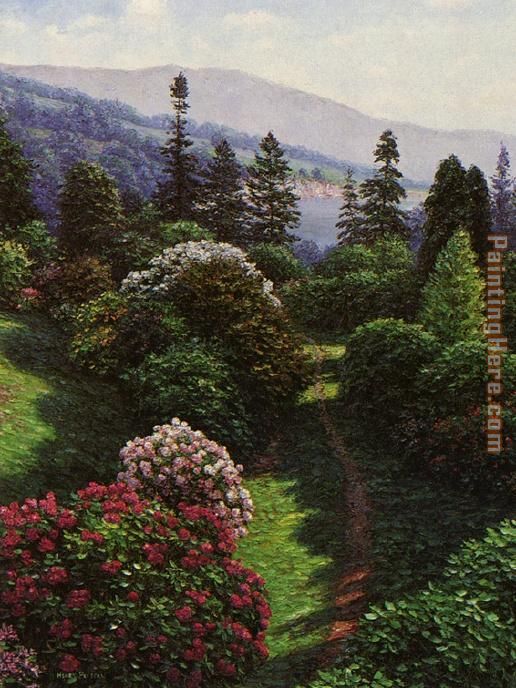 Long Lake Trail painting - Henry Peeters Long Lake Trail art painting Long Lake Trail painting - Henry Peeters Long Lake Trail art painting